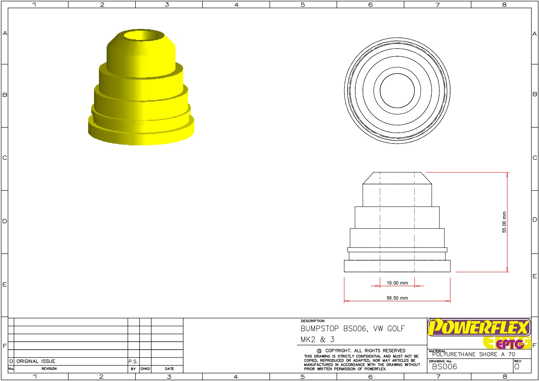 Bump Stop, VW Front Bumpstops, Corrado, Golf, Jetta Models, Vento Models, road