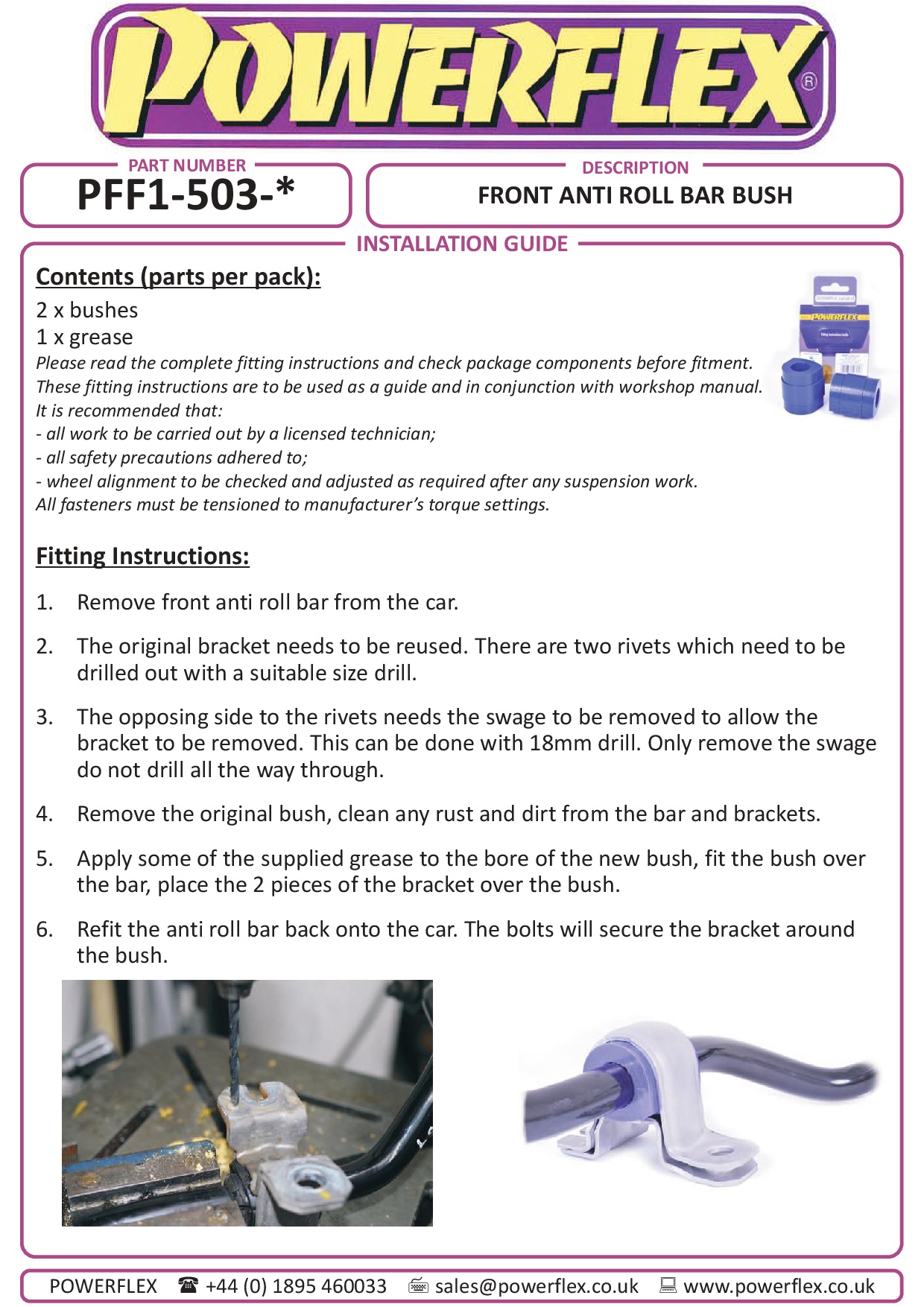 Voorste stabilisatorstangbus 24 mm 159, Brera 939, Spider 939, straat