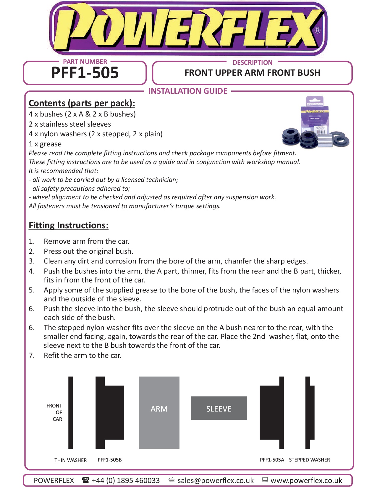 Voorste bovenarm voorste bus 159, Brera 939, Spider 939, black