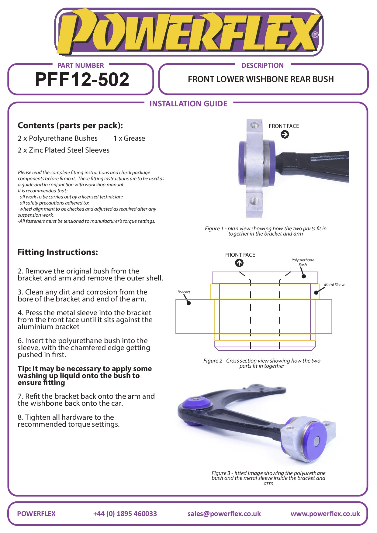 Voorste onderste draagarm achterbus C5 Models, 508 Models, straat