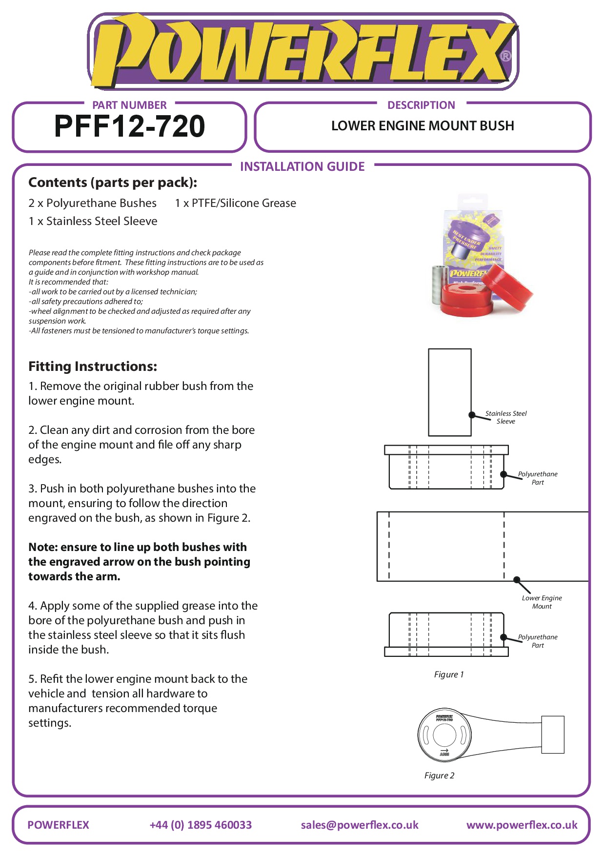 Lower Engine Mount Bush C1, 107, Aygo, road