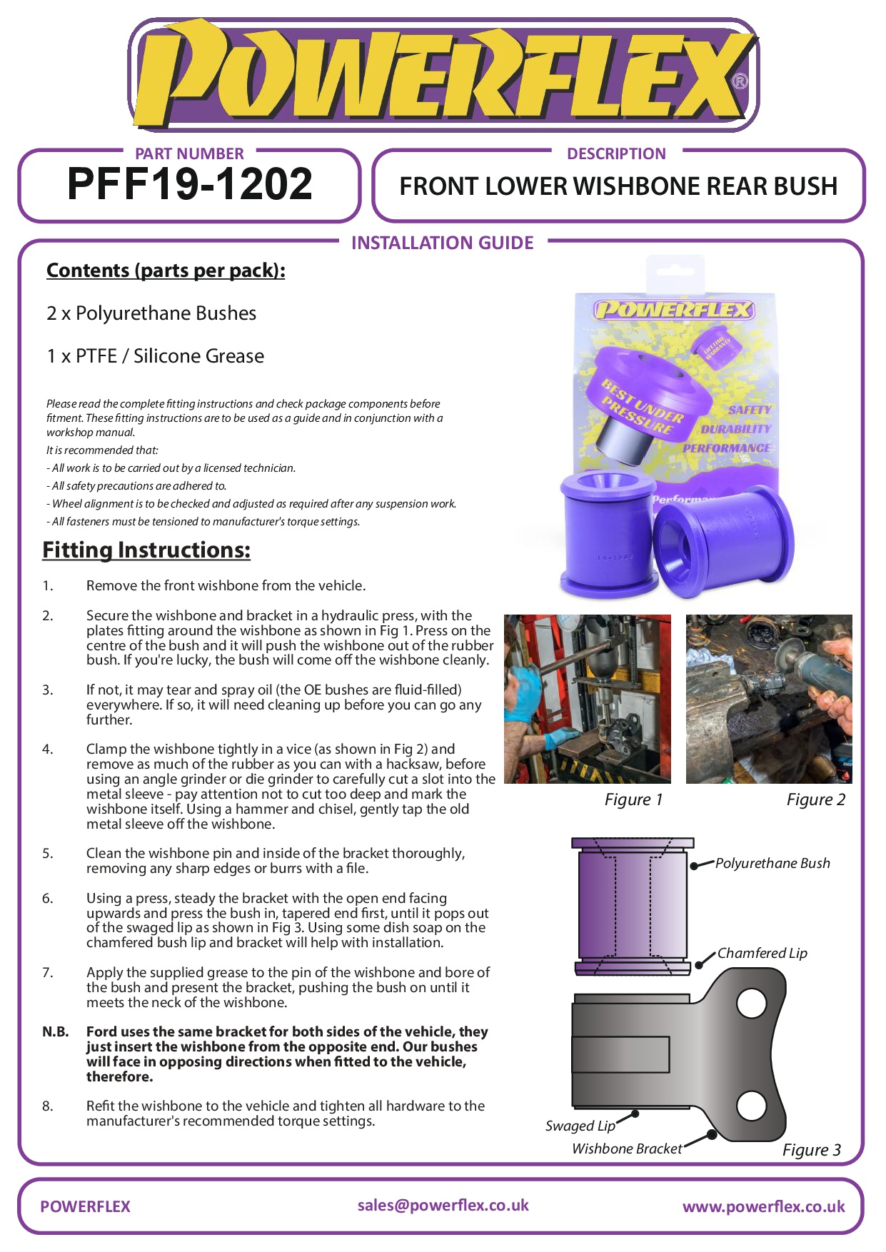 Voorste onderste draagarm achterbus C-Max Models, Focus Models, Kuga Models, Transit, Mazda 3, Mazda 5 CR19, C30, C70, S40, V40, V50, black