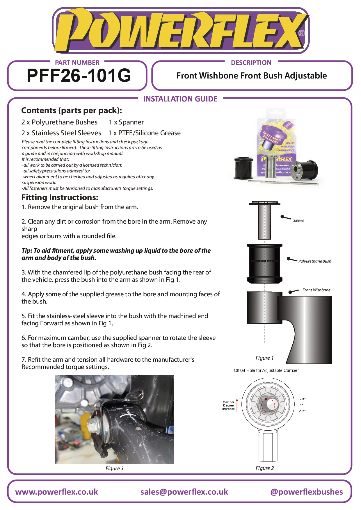 Voorste Wishbone Voorste Bush Camber verstelbaar Creta GS, Elantra Models, i30 Models, i40, Ioniq AE, Kona inc N, Cee'd/Proceed/XCeed Models, Niro DE, Soul Models, black