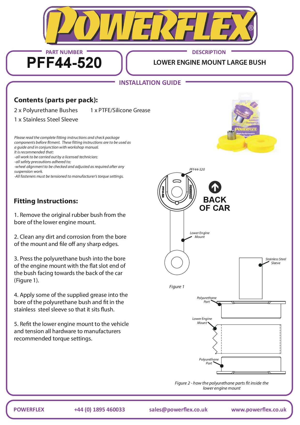 Lagere motorsteun, grote bus Colt, ForFour 454 (2004 - 2006), straat