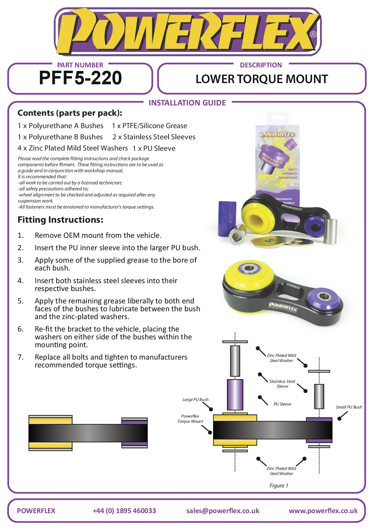 Lagere koppelmontage, snelle weg/baan R55 Clubman Gen 1, R56/57 Gen 2, R58 Coupe, R59 Roadster, straat