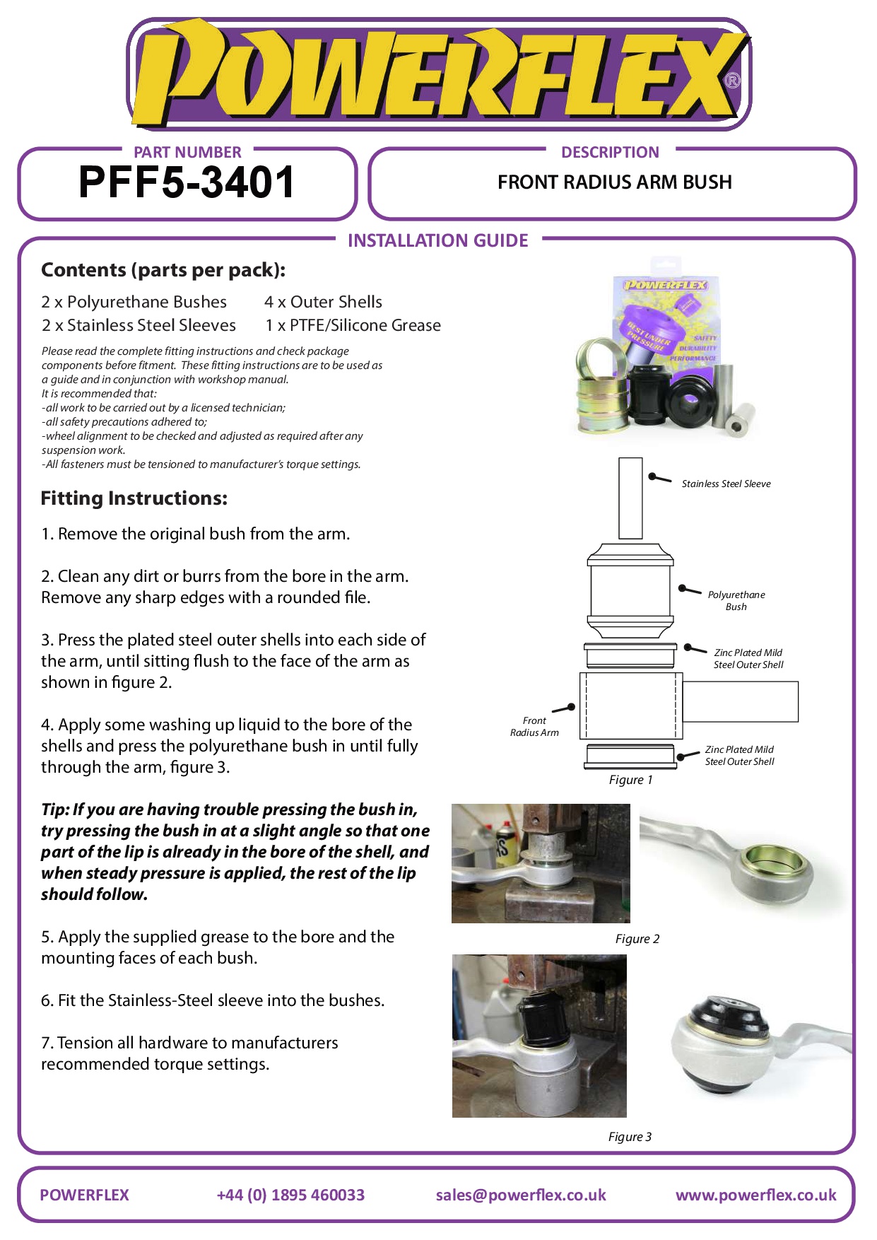 Voorste radiusarmbus X Series, straat