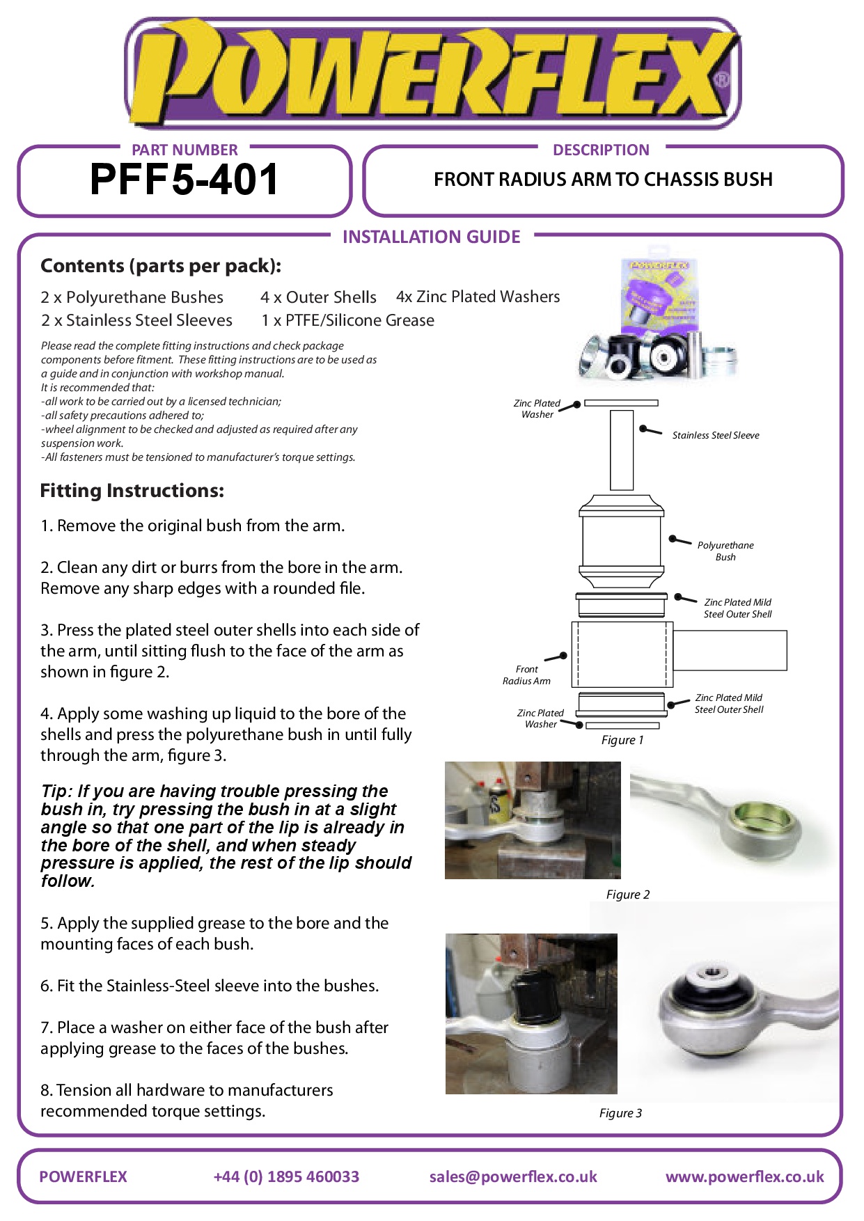 Front Radius Arm To Chassis Bush 1 Series, 3 Series, Z Series, black