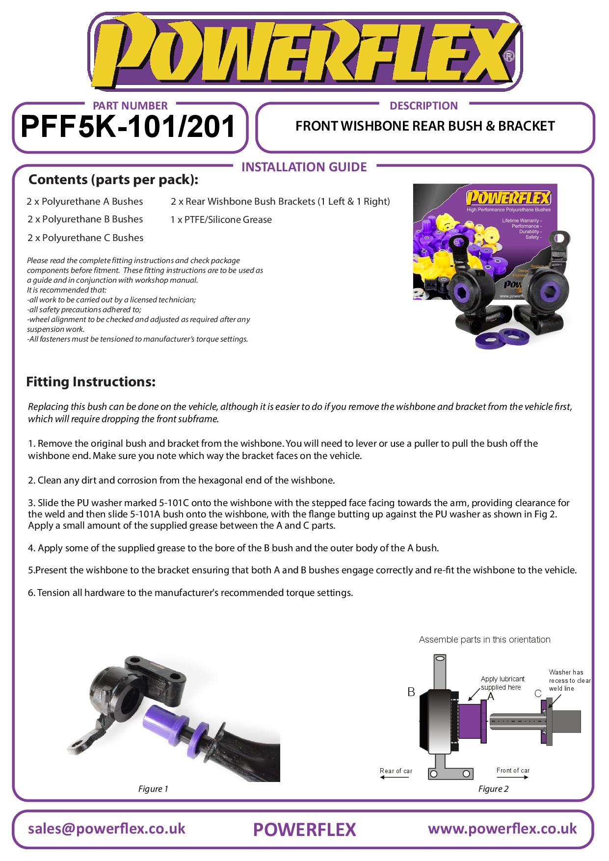 Voorste draagarm, achterste bus en beugel R55 Clubman Gen 1, R56/57 Gen 2, R58 Coupe, R59 Roadster, straat