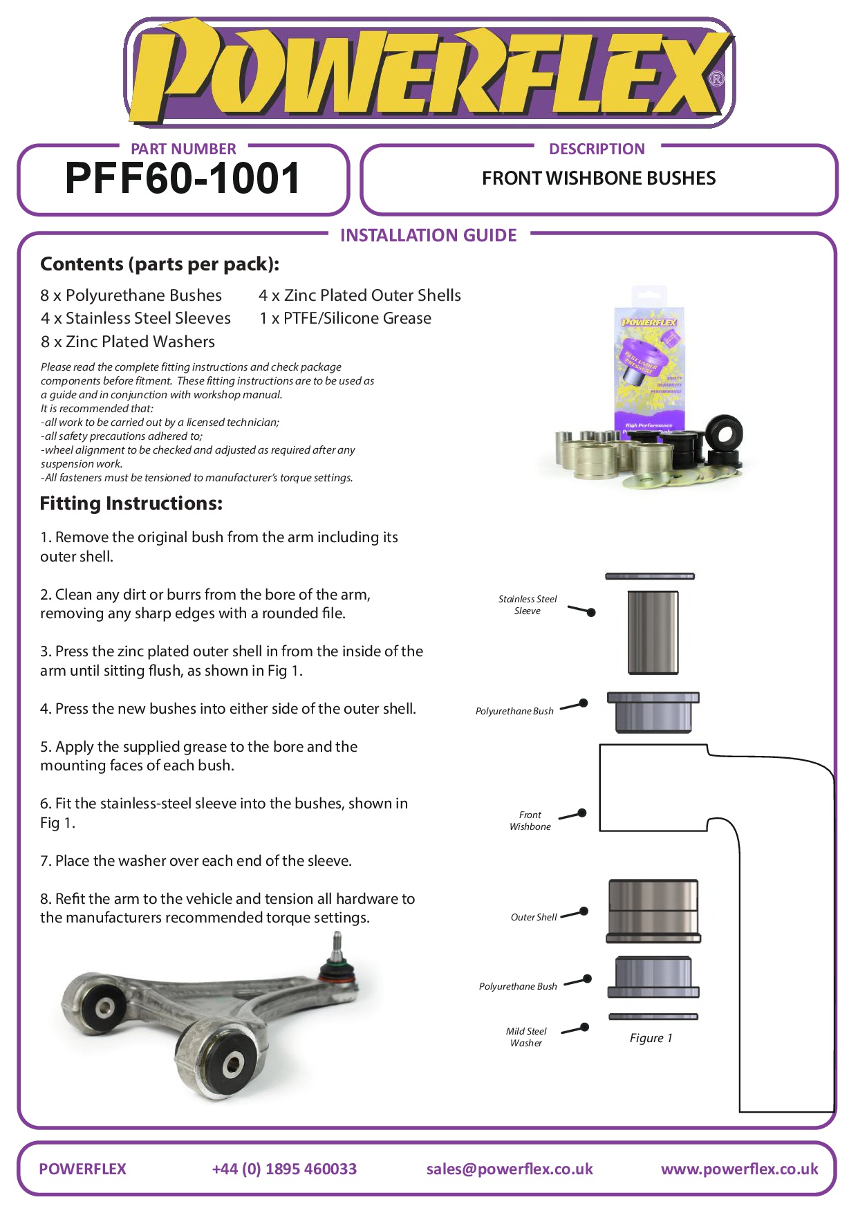 Front Wishbone Front Bush Twingo, Wind, black