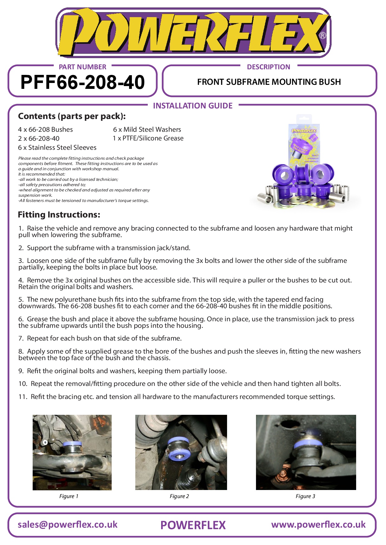Front Subframe Mounting Bush 9-5 YS3E, heritage
