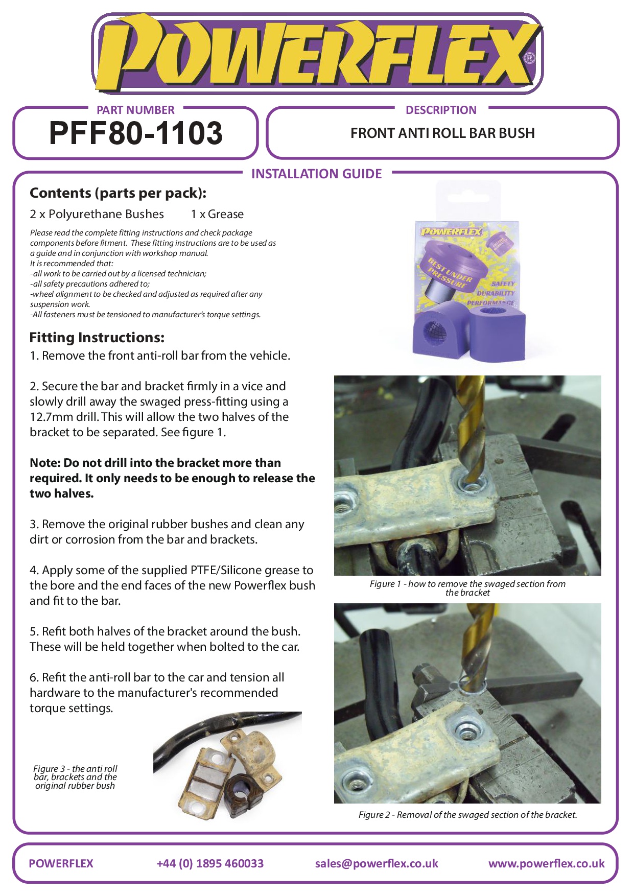 Voorste stabilisatorstangbus 16,4 mm MiTo, Punto, Adam, Corsa Models, straat