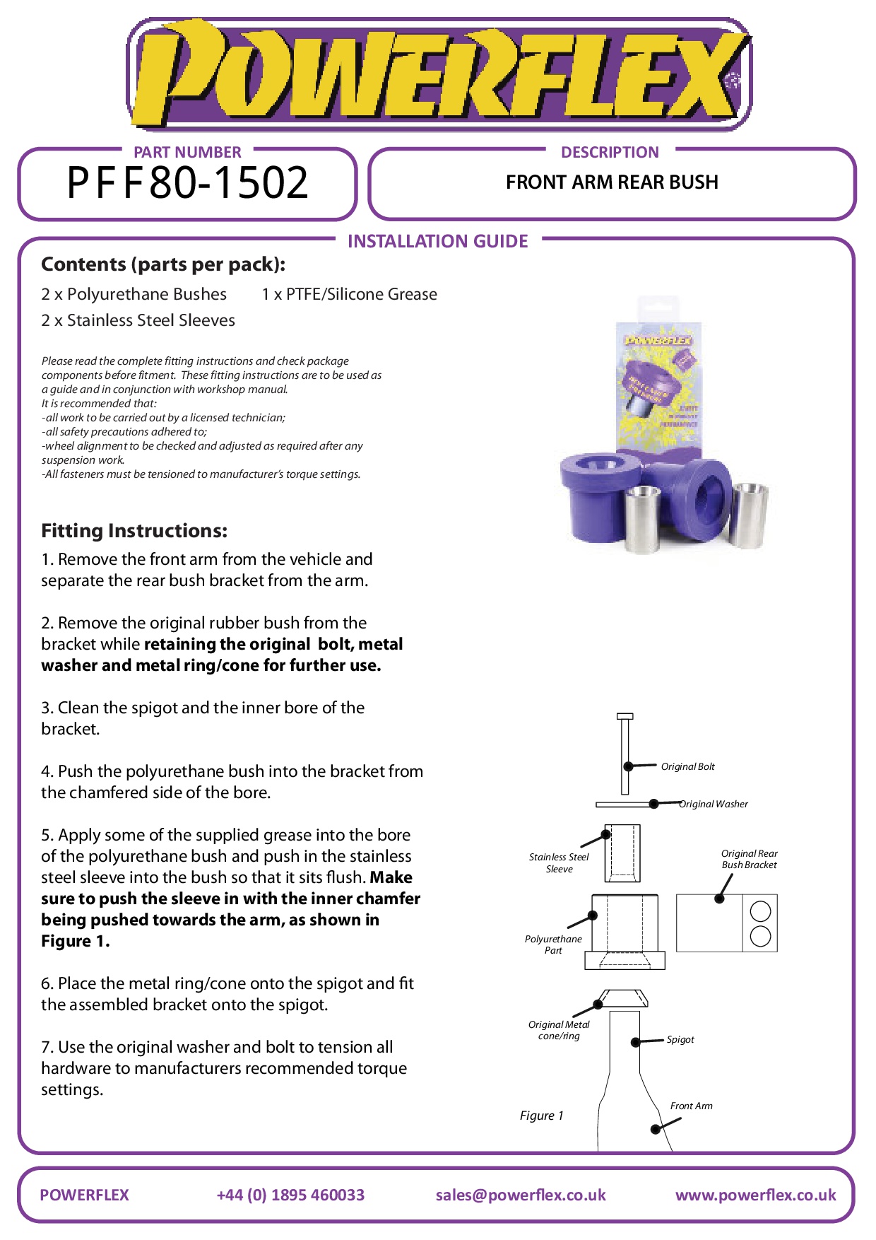 Voorste arm achterste bus LaCrosse MK2, Regal MK5, Malibu MK8 V300, Vectra MK1, 9-5 YS3G 2WD, 9-5 YS3G XWD, Insignia Models, black