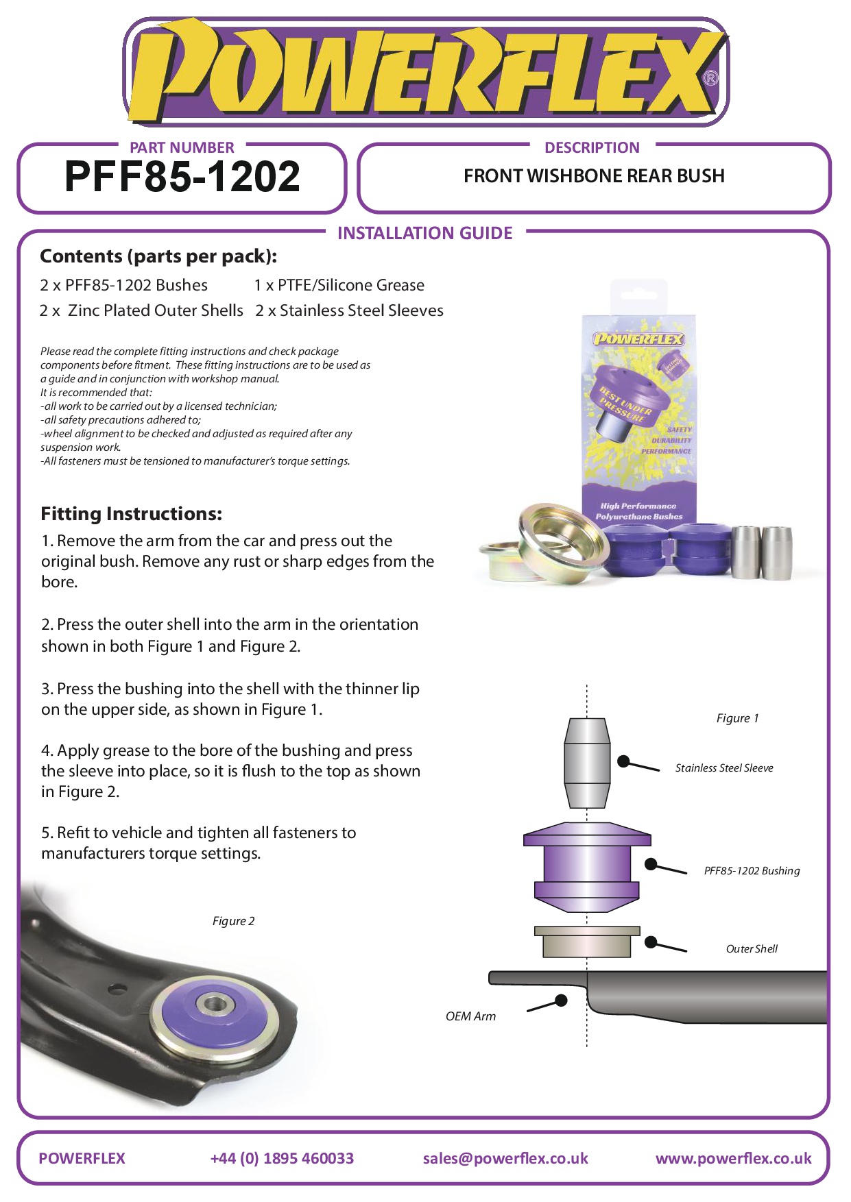 Front Arm Rear Bush A1 / S1, Ibiza Models, Mii, Toledo Models, Citigo, Fabia Models, Rapid, Roomster Models, Polo, Up! inc. GTI, black