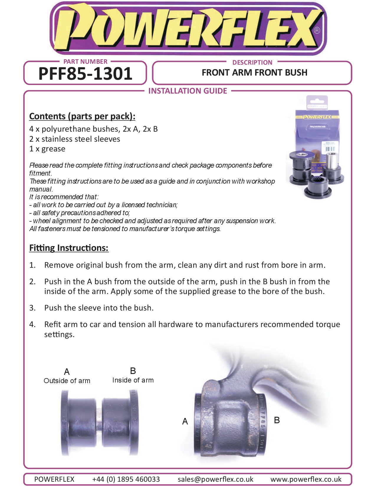 Voorste arm voorste bus Transporter Models, black