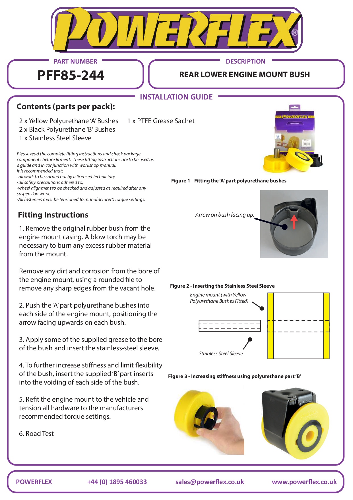 Rear Lower Engine Mount Bush, Diesel Toledo Models, Golf, Jetta Models, Passat Models, heritage