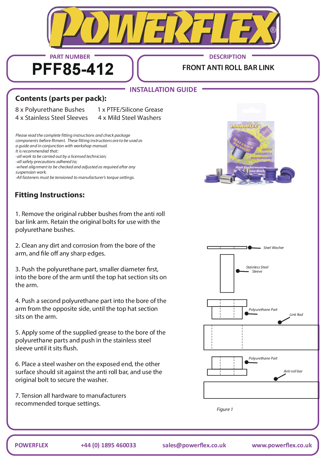Busset voor stabilisatorstang vooraan A3 / S3 / RS3, Leon Models, Toledo Models, Octavia, Beetle Models, Bora Models, Golf, Jetta Models, straat