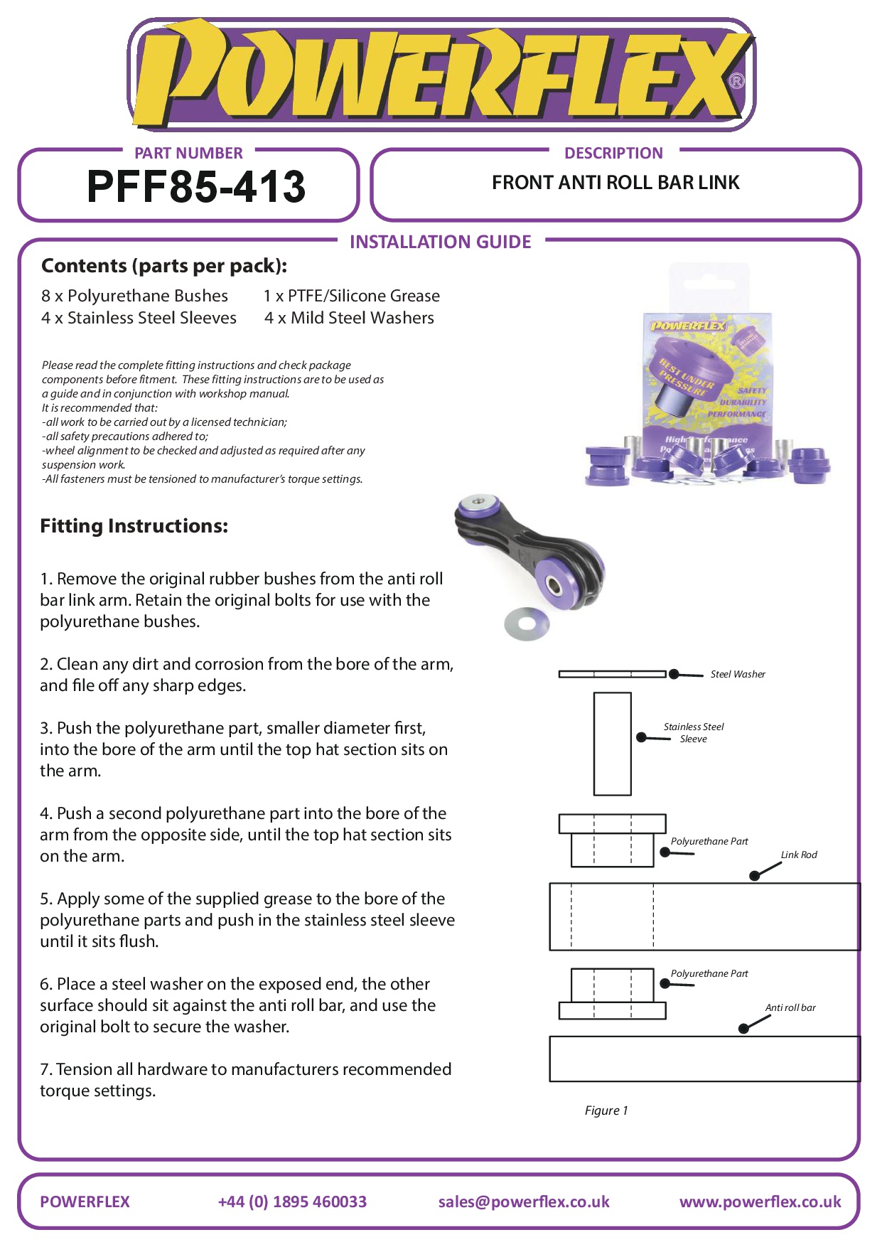 Busset voor stabilisatorstang vooraan A3 / S3 / RS3, Leon Models, Toledo Models, Octavia, Beetle Models, Bora Models, Golf, Jetta Models, straat