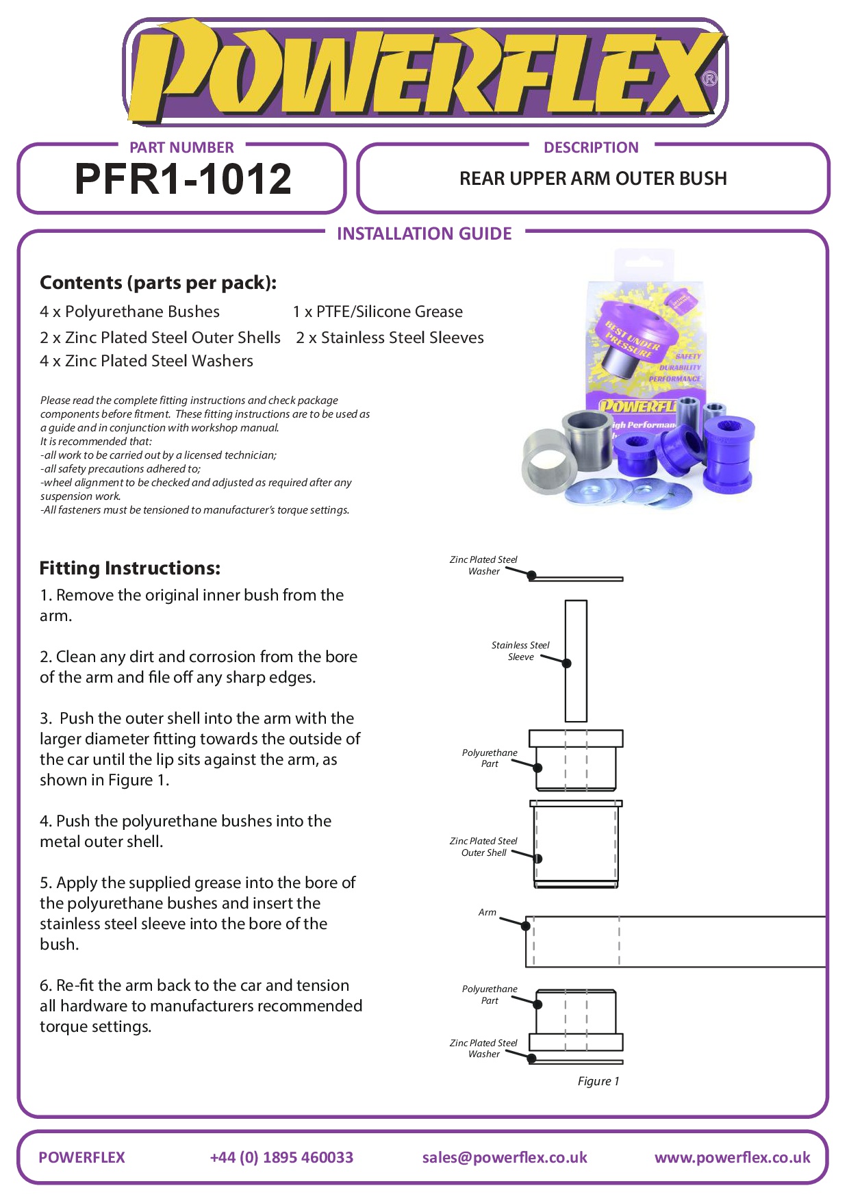 Achterste draagarm naar bovenste bus van naaf Giulietta 940, straat