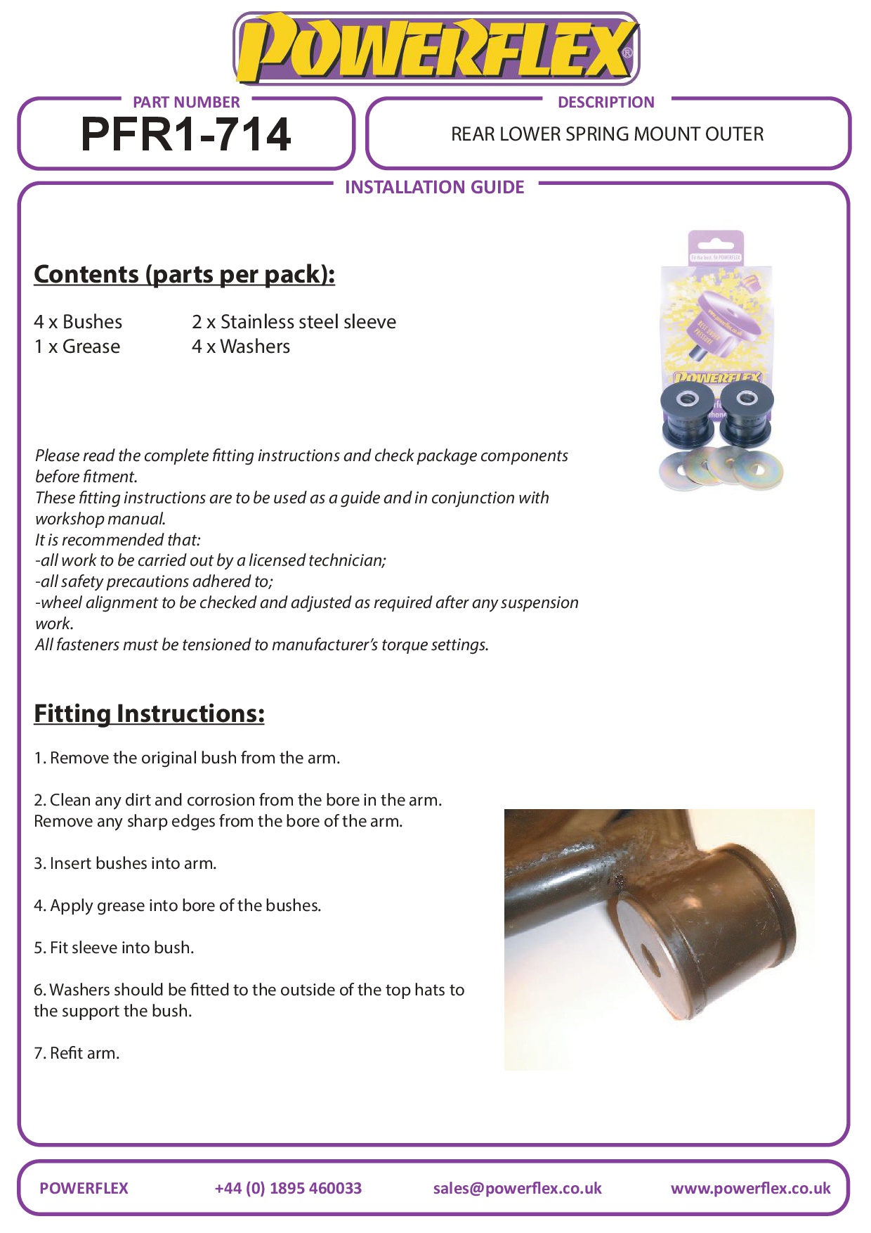 Achterste onderste veerbevestiging buitenste bus GTV & Spider 916 2.0 & V6, heritage