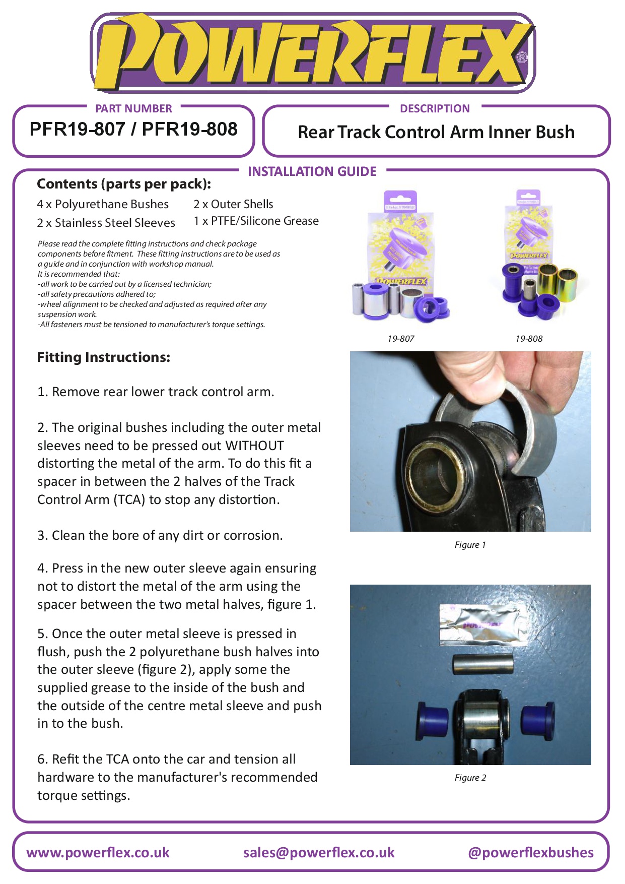 Achterste onderste bus draagarm van spoor Focus Models, Kuga Models, Mazda 3, Mazda 5 CR19, V40, straat