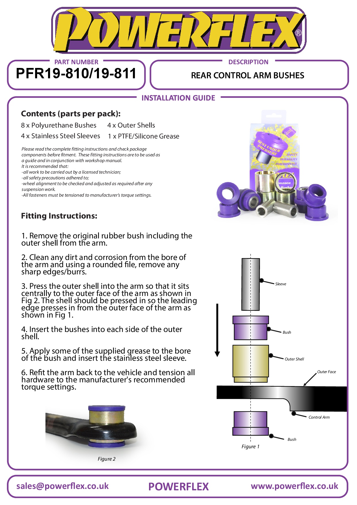 Achterste onderste draagarmbus C-Max Models, Focus Models, Kuga Models, Mazda 3, Mazda 5 CR19, C30, C70, S40, V40, V50, straat