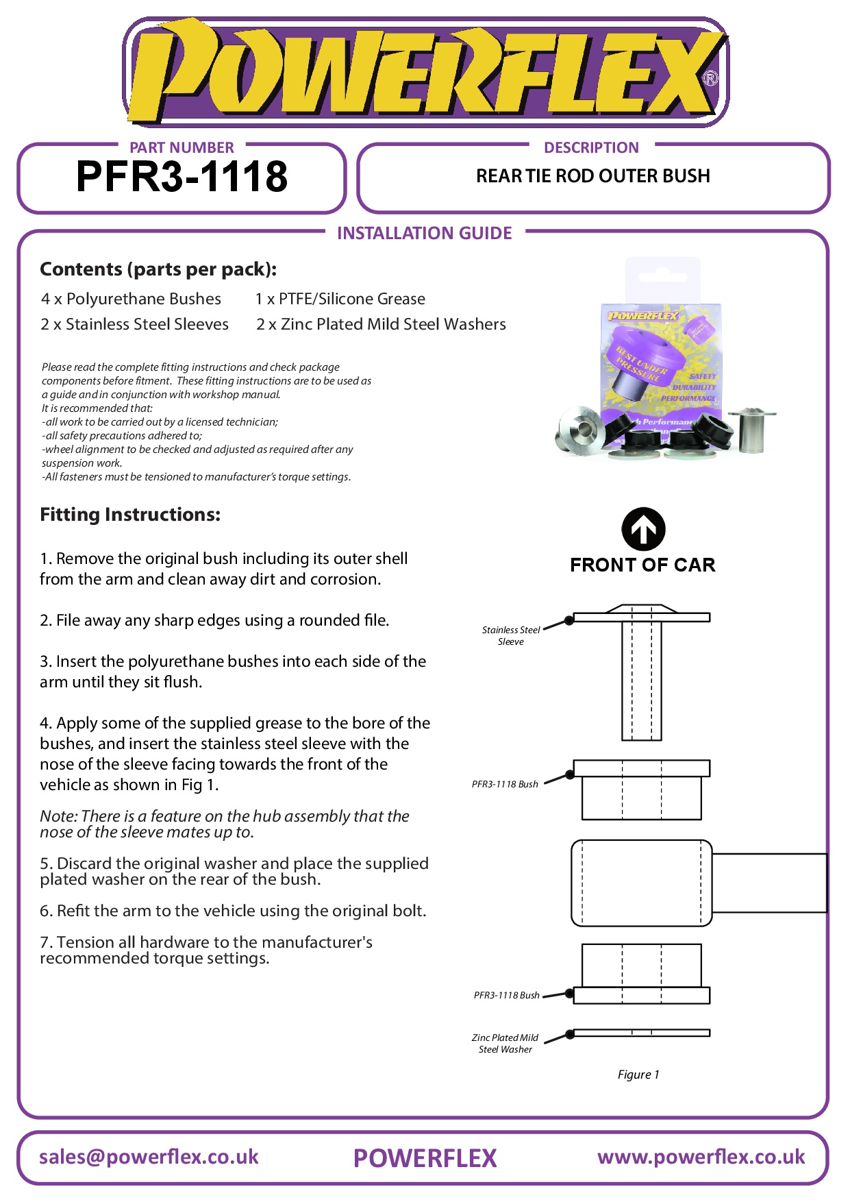 Achterste spoorstang buitenste bus A6 / S6 / RS6, straat