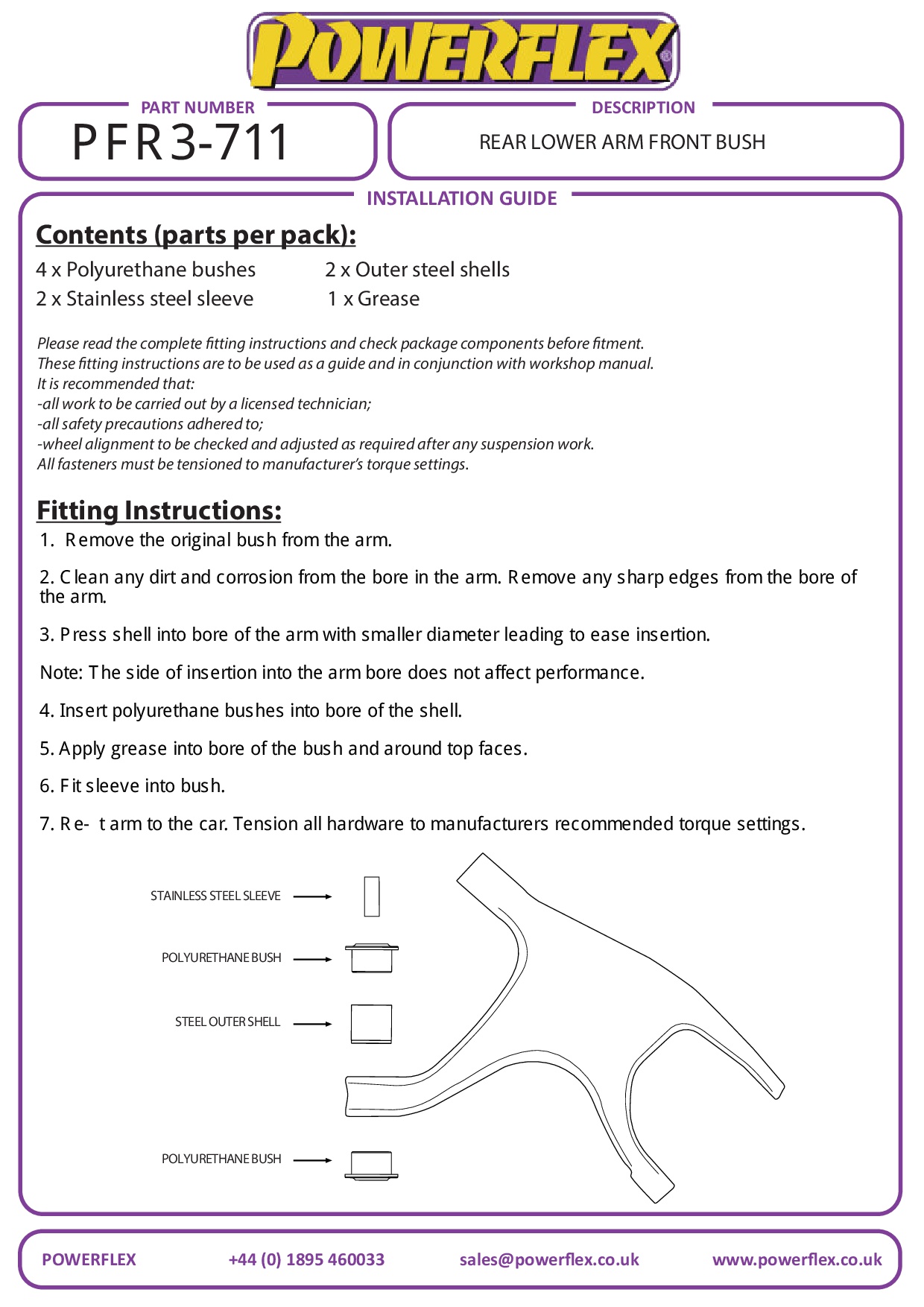 Achterste onderste arm voorste bus A4 / S4 / RS4, A5 / S5 / RS5, A6 / S6 / RS6, A7 / S7 / RS7, A8 / S8, Q5 / SQ5, Macan 95B, black