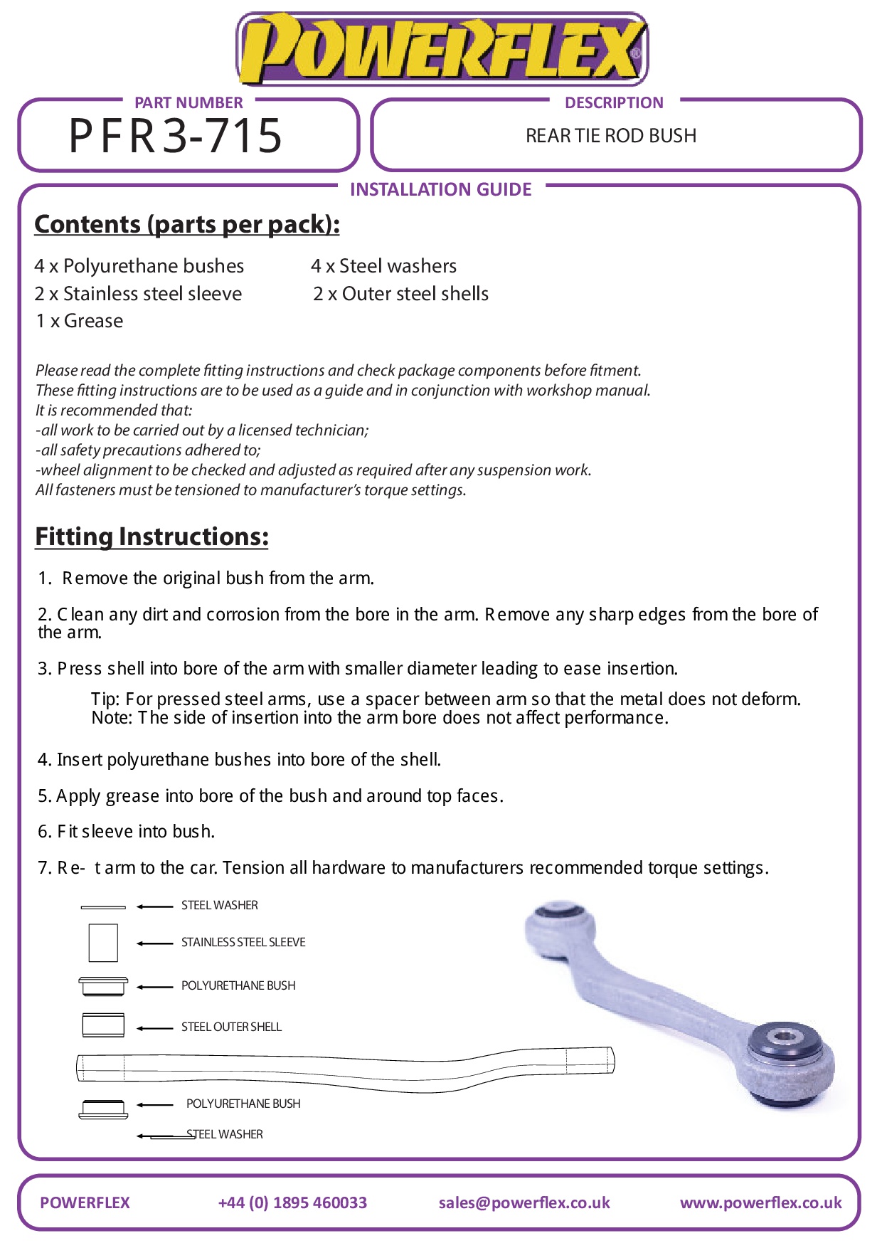 Achterste onderste spoorstangbuitenbus A4 / S4 / RS4, A5 / S5 / RS5, A6 / S6 / RS6, A7 / S7 / RS7, A8 / S8, Q5 / SQ5, Macan 95B, black