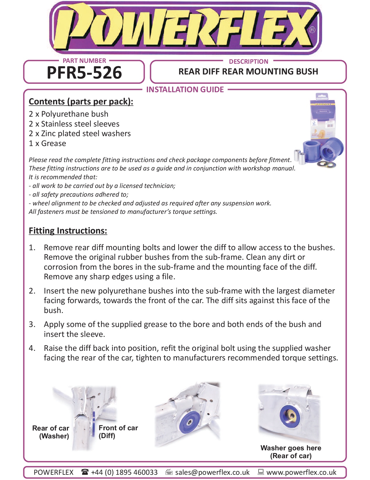 Rear Diff Rear Mounting Bush 5 Series, heritage