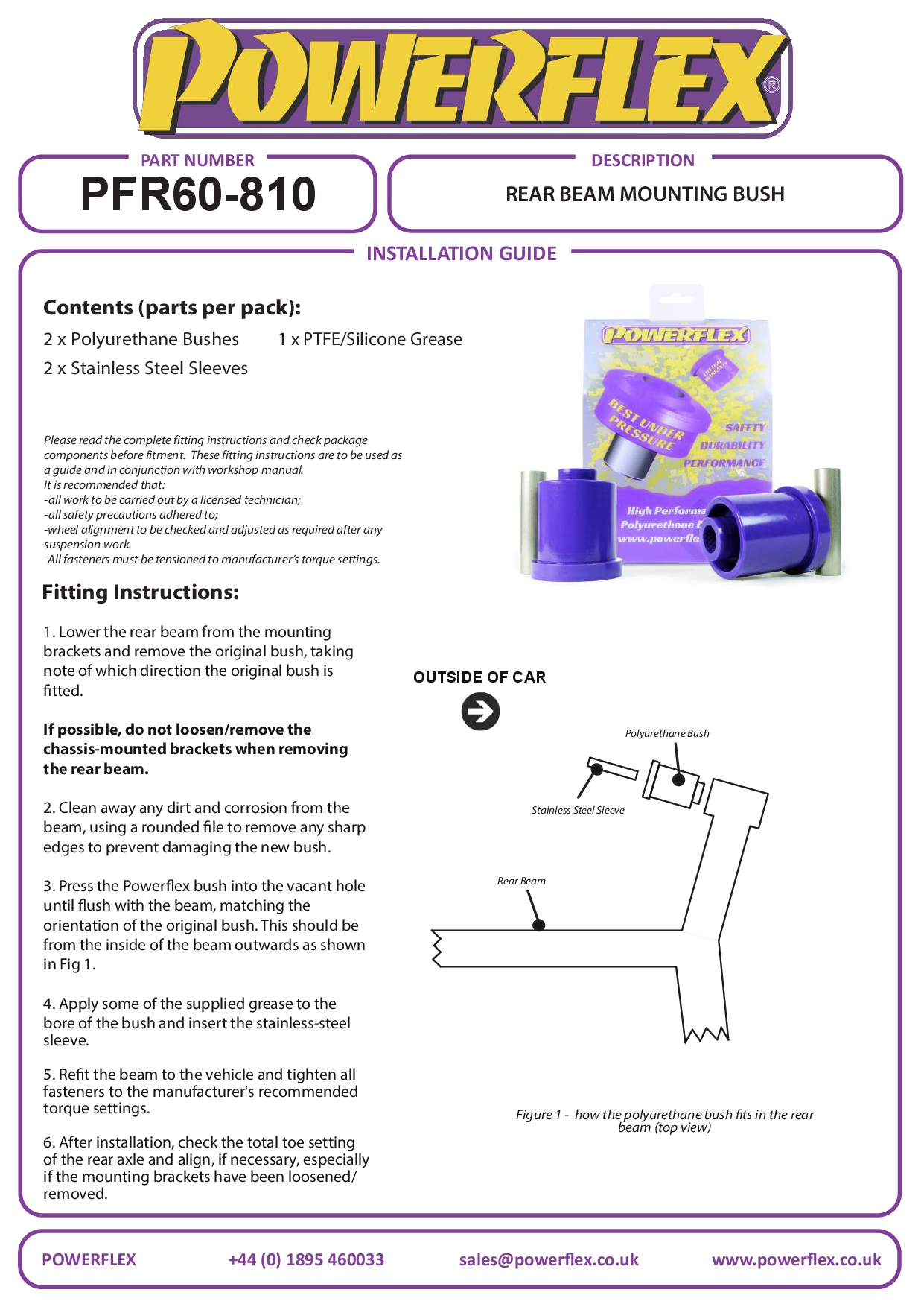 Montagebus achterbalk Cube (2009 on ), Micra, Captur, Clio Models, Zoe, straat