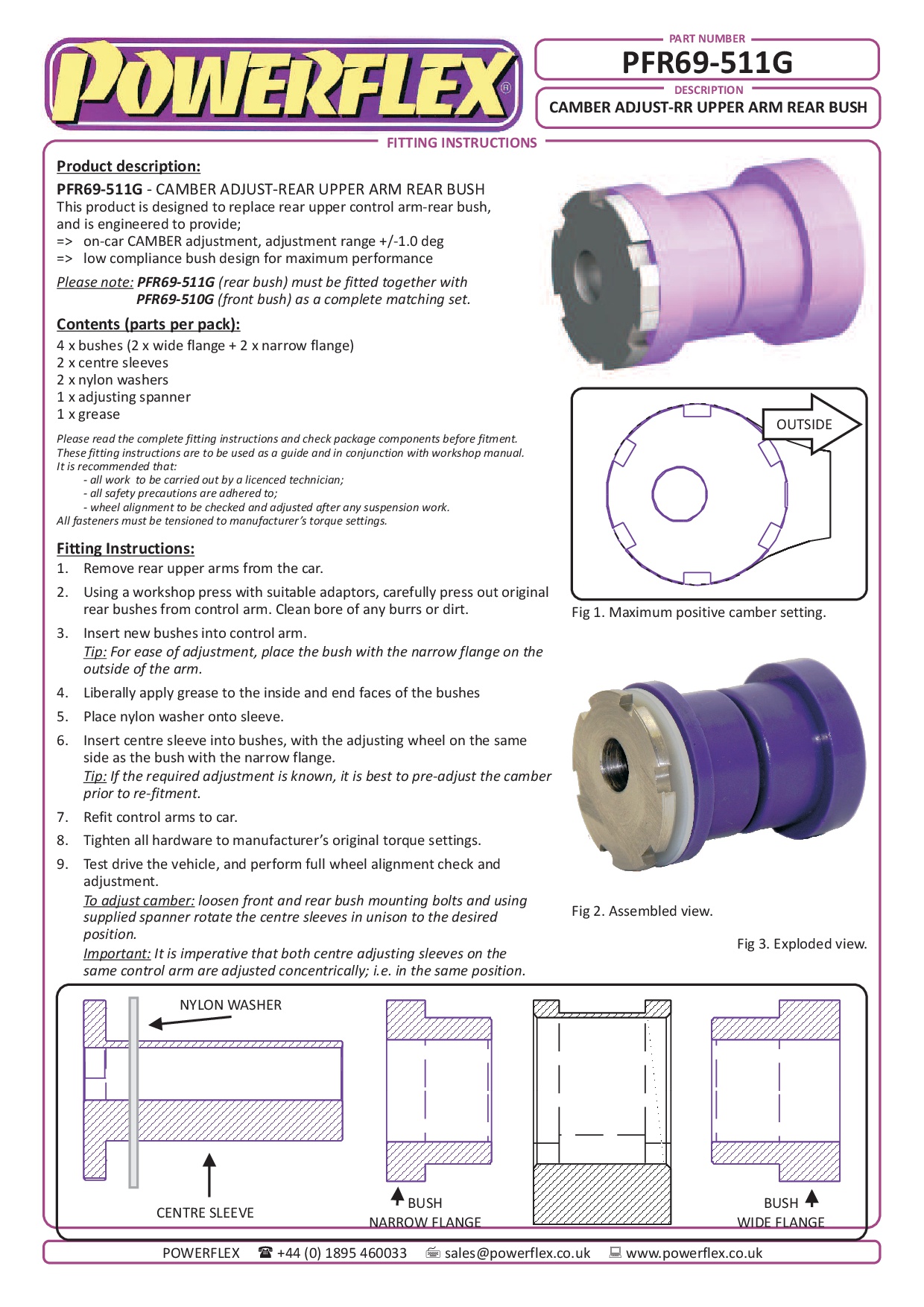 Achterste bovenarm Binnenste achterste bus VERSTELBAAR FR-S, BRZ 1st Gen, BRZ 2nd Gen, Forester, Impreza, 86 / GT86, GR 86, black