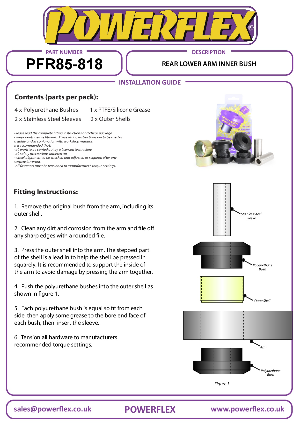 Rear Lower Arm Inner Bush A1 / S1, A3 / S3 / RS3, Q2, TT Models, Leon Models, Tarraco, Octavia, Superb Models, Golf, Jetta Models, T-Roc, Tiguan Models, Touran Models, road