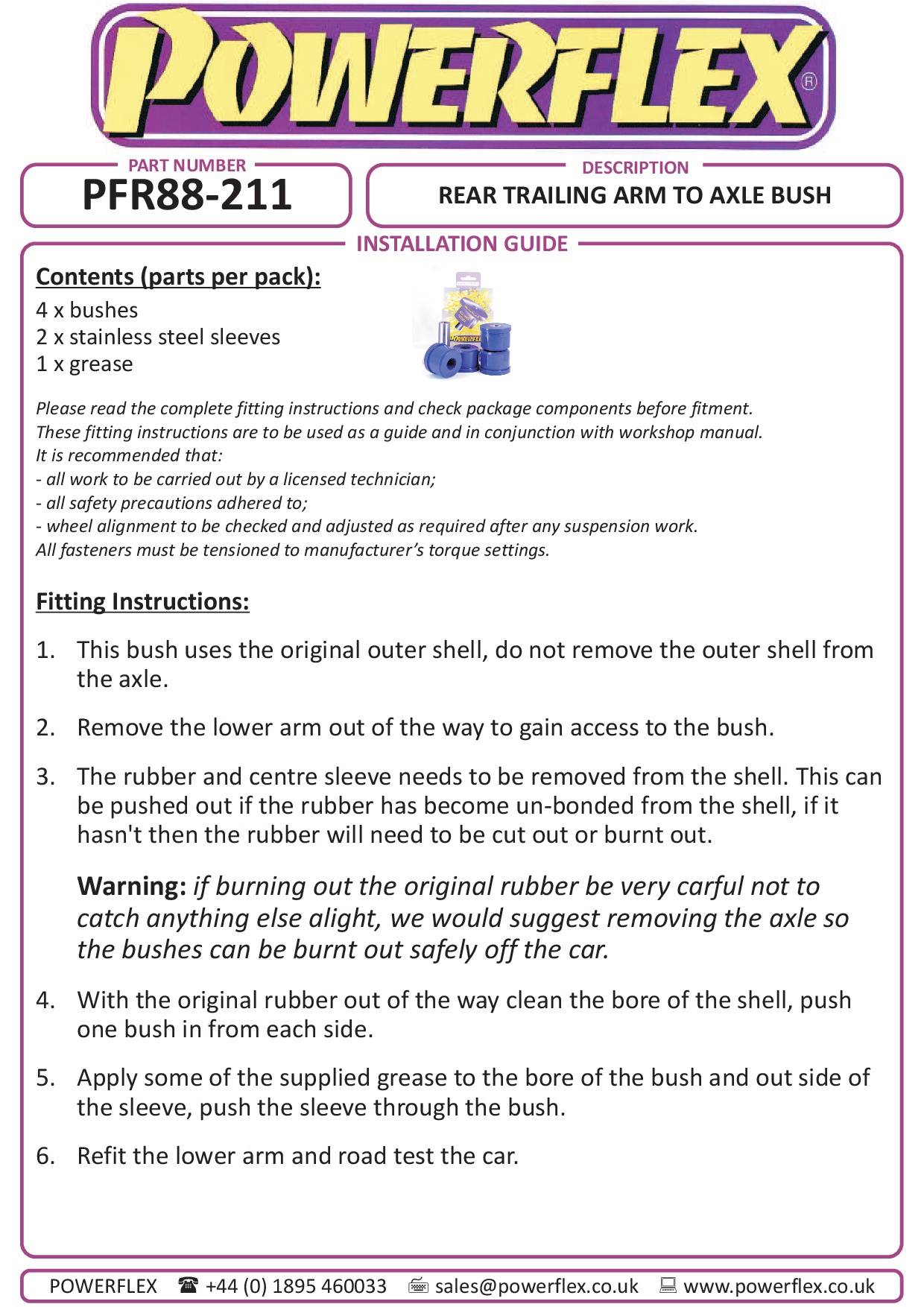 Achterste draagarm tot asbus 240, 260, straat