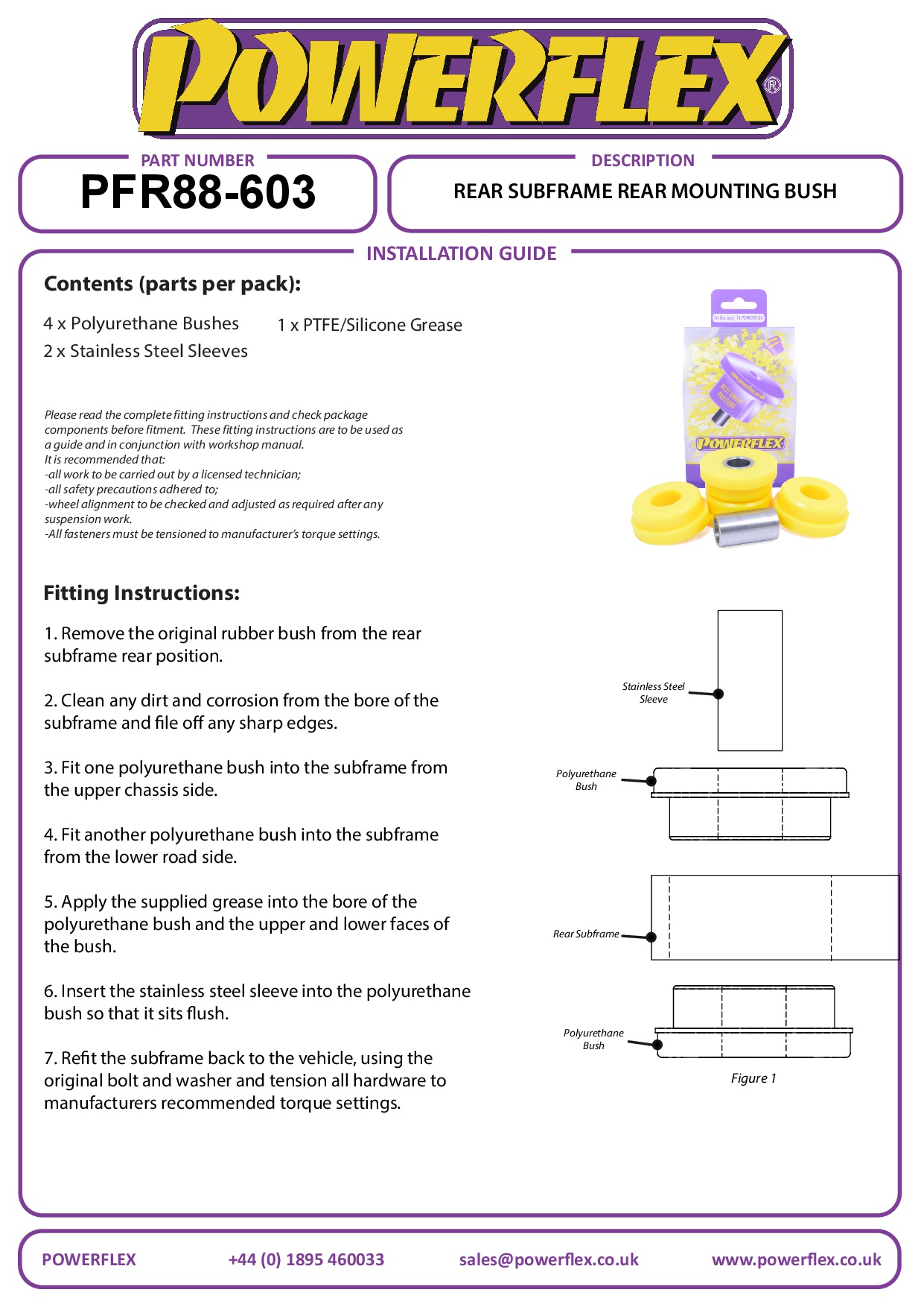 Achterste subframe achterste montagebus S60, S60 AWD, XC70 P2 (2002 - 2007), straat