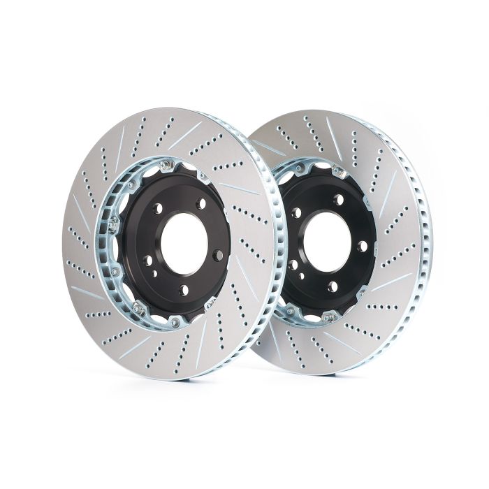 A1-072DSL - GiroDisc 2-Piece Rotor Assembly-Left Mercedes-Benz / CL-Class (2nd Gen) 1999-2006 / Coupe (C215) 1999-2006 / CL55 AMG 5.4 Supercharged 2002-2006