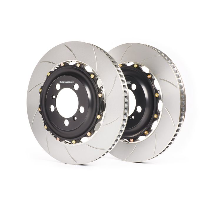 A1-232SL - GiroDisc 2-Piece Rotor Assembly-Left Nissan / GT-R 2007-Present / Coupe (R35) 2007-Present / GT-R 3.8 Twin Turbo (530HP/390KW) 2011-2012