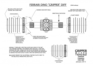 Gripper LSD 944 Porsche differentieel