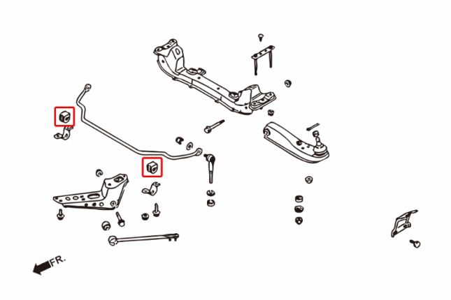 S13 voor Stabilisatieset 28M 2PCS / SETHARDRACE stabilisatorstang GEBRUIK