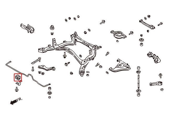 S13 / S14 achter Stabilisatieset 22MM 2PCS / SETHARDRACE stabilisatorstang GEBRUIK