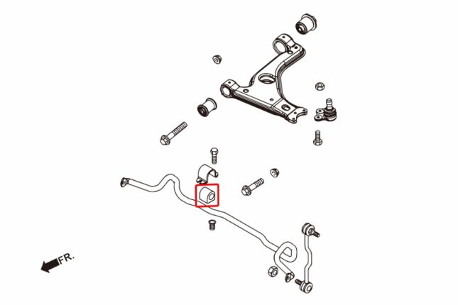 OPEL ASTRA 17MM versterkt STABILIZER BUS 2PCS / SET