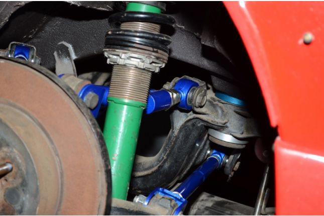 NISSAN 240SX S13 / S14 / S15 ADJ.achter boven camber kit(hard rubber) 2PCS / SET