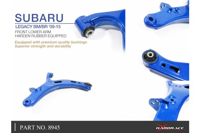 Subaru Legacy BM / BR \'09 -15 voor onderdraagarm RH + LH (hard rubber) - 2PCS / SET