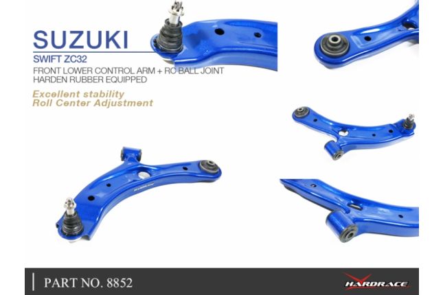 SUZUKI SWIFT ZC32 Front Lower Control Arm + RC Ball Joint (Hard Rubber) 2PCS/SET