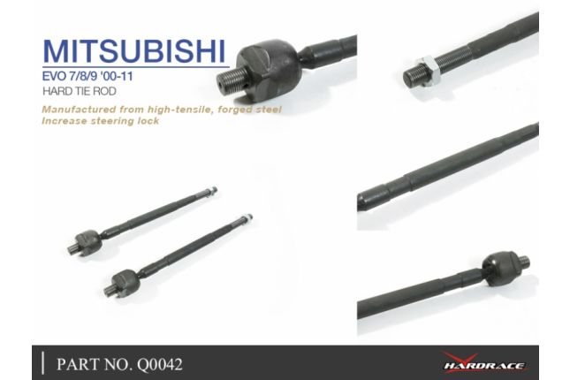 Mitsubishi EVO 7/8/9'00 -11 HARD TIE rod (OE STYLE) - 2PCS/SET