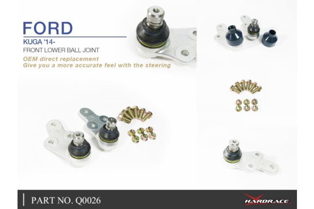 Ford Kuga '14 - Front Lower BALL JOINT - 2PCS / SET
