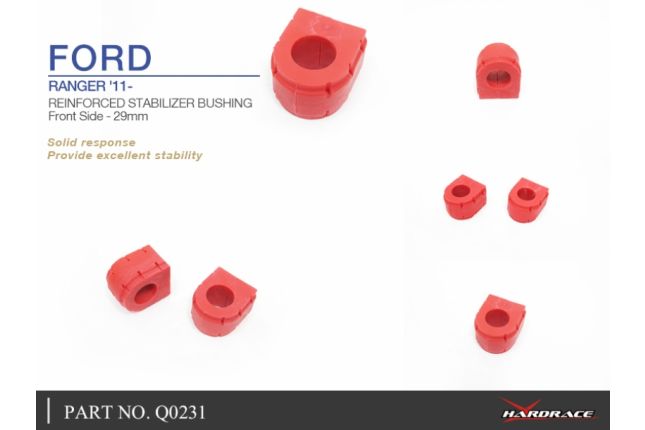 Ford Ranger '11 - Reinforced STABILIZER Bushings-Front 29MM- 2PCS/SET