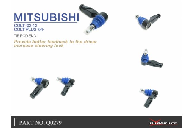 RC TIE ROD END MITSUBISHI COLT 04- HRQ0279