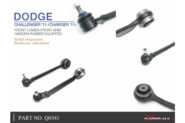 Dodge Challenger '11 - / Charger '11 - Voor Onder-voor draagarm (hard rubber) - 2PCS / SET