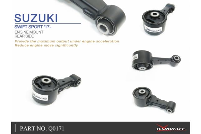 SUZUKI SWIFT SPORT '17 - ENGINE MOUNT, achter - 1PCS / SET