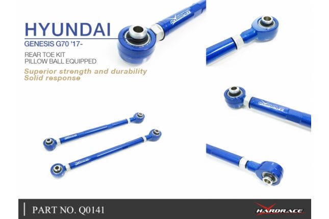 GENESIS G70 '17 - / KIA STINGER '18 - rear TOE kit (ball bearing) - 2PCS / SET